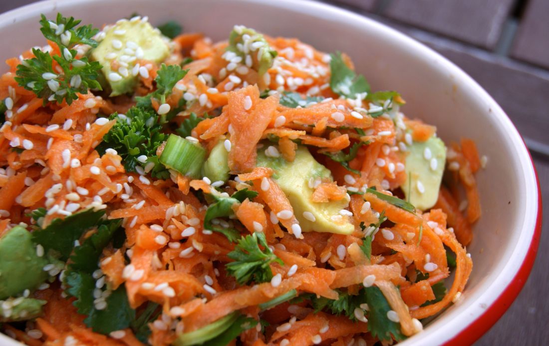 Carrot Avocado Salad